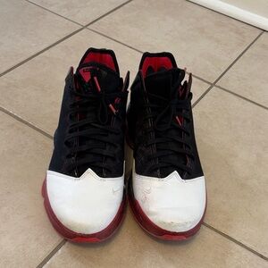 Nike Black, White, and Red Athletic Shoes